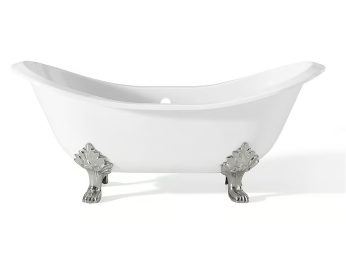 ANTIQUE - Freestanding oval cast iron bathtub _ Gaia Mobili